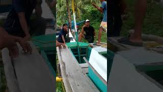 Bangka Pinalit ng Tricycle Para may Pang Hanap Buhay sa Dagat fishingboat fishingvideo [upl. by Lili]