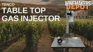 Table Top Gas amp Nitrojen Injector  Now Available at Winemakers Depot [upl. by Hochman512]