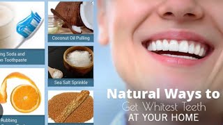 “6 Natural Ways To Whiten Your Teeth At HomeWithout Harsh Chemicals [upl. by Barrada668]