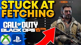 How To Fix Black Ops 6 Stuck At Fetching Account Data From Platform Error EASY [upl. by Cliff]