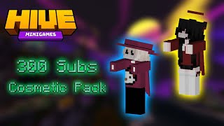 Minecraft Hive Cosmetics 100   Tutorial 300 Sub Special [upl. by Cartwell505]