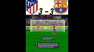 BARCELONA VS ATLETICO MADRID  La  Ligas Biggest Rivalry fcmobile fifa [upl. by Muhan206]