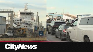 BC Ferries preps for Thanksgiving long weekend [upl. by Bowes]