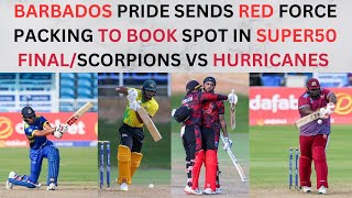 Barbados Pride awaits winner from semifinal clash between Scorpions and Hurricanes [upl. by Dorraj192]