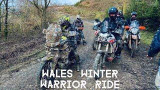 Wales Winter Warrior Ride Offroad Ktm Yamaha Aprilia Suzuki Beta Kove [upl. by Oleusnoc645]