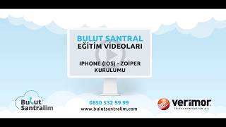 Zoiper IOS Kurulumu  Bulut Santral Eğitim Videoları  Bulutsantralim [upl. by Odlanar]