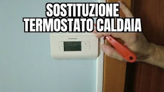 SOSTITUZIONE TERMOSTATO CALDAIA contatto pulito [upl. by Trauts670]