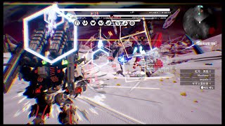 제르크로아 4인 파티플레이 Coop Game  데몬 엑스 마키나 Daemon X Machina [upl. by Oecile]