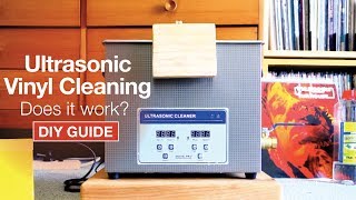 Ultrasonic Vinyl Cleaning Process A DIY GUIDE [upl. by Rramaj]