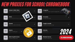 New Proxy For School Chromebook 2024  October 2024 Updated [upl. by Leia508]