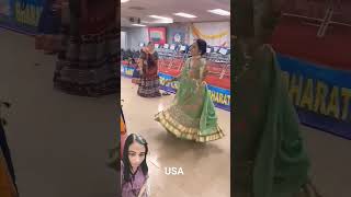 Nice song garba chicago usanavratri2023navratri2024 goldenrangeela dance instagram dandiya [upl. by Spragens646]