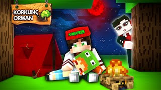 KORKUNÇ ORMAN  MİNE amp GREEN  MINECRAFT ÇİZGİ FİLM [upl. by Ahseenal]