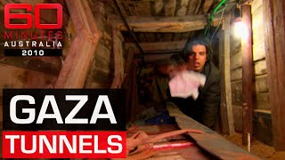 What we saw inside the tunnels under Gaza  60 Minutes Australia [upl. by Trauts]