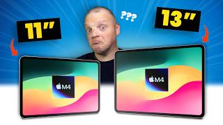 M4 iPad Pro 11quot vs 13quot  Which One Is The Best [upl. by Neirb]