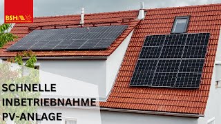 Schnelle Inbetriebnahme der Solaranlage  BSH amp Zählerhelden [upl. by Maclaine]