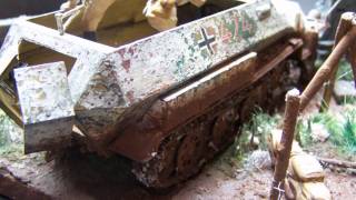 135 Sdkfz 251 Tamiya [upl. by Alita]