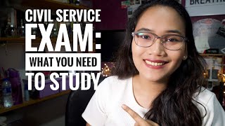 Civil Service Exam Coverage  What you need to study [upl. by Portia]