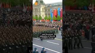 Putin uses annual celebration marking end of WWII to justify war in Ukraine shorts [upl. by Alia616]