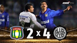 São Caetano 1 2 x 4 2 Olimpia ● 2002 Libertadores Final 2nd Leg Extended Goals amp Highlights HD [upl. by Fitzhugh464]