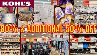 KOHLS CLEARANCE TAKE AN ADDITIONAL 50 OFF😱🏃🏽‍♀️KOHLS SHOP WME😱🏃🏽‍♀️ [upl. by Carolyne]