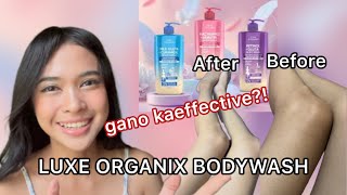 LUXE ORGANIX BODY WASH HONEST REVIEW [upl. by Lorrin]