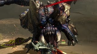 Monster Hunter Generations Ultimate Bloodbath Diablos Boss Fight Deviant Monster [upl. by Anelam]