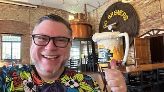 🧀 EATING AT LAKEFRONT BREWERY  MILWAUKEE [upl. by Lanuk]