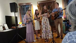 theburnettsistersband performing Black Mountain Rag on Doc Watson Day [upl. by Nere]