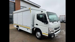 MITSUBISHI FUSO CANTER 7C18 75TONNE BOX VAN 2017  SJ17 SXL [upl. by Ayihsa]