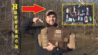 Hidden Woodsman Haversack Kit LoadOut For Overnight and Extended Trips [upl. by Alake]