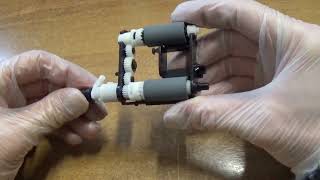 Samsung laser printers How to remove the Paper Roller Assembly [upl. by Yma829]