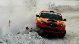 Rallye Perce Neige 2013 de Maniwaki  CRC [upl. by Ainerol119]