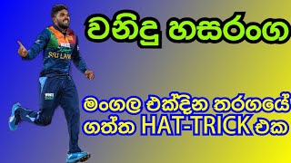 Wanindu Hasaranga HatTrick on ODI Debut  Sri Lanka Cricket 🏏🇱🇰 [upl. by Deron]