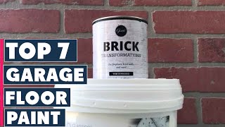 Best Garage Floor Paints Reviewed Top 7 Choices for 2024 [upl. by Ledba]