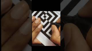 PART 36 GEOMETRIC ILLUSION  ILLUSION ART  short viralvideoviral ytshortstrending [upl. by Noirad]