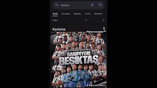 Beşiktaş tam bir karizma [upl. by Nehttam]