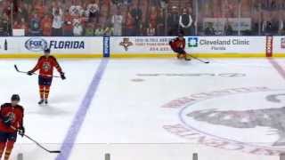 Aleksander Barkov Warm Up Routine [upl. by Suehtomit851]