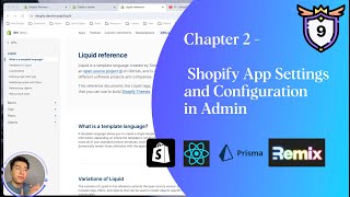 09  Shopify app settings and configuration in admin [upl. by Aneehta496]