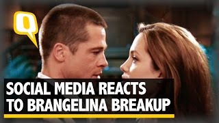 The Quint Social Media Has a Meltdown Over Brangelina’s Breakup [upl. by Skinner]