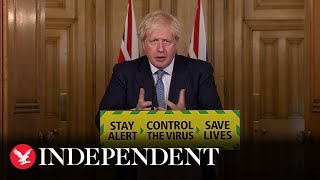 Boris Johnson delays easing of UK coronavirus lockdown [upl. by Enuahs]