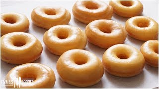 Melt In Your Mouth Glazed Donuts Recipe  How to make the BEST Yeast Donuts   Homemade Donuts [upl. by Nedak926]