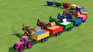 John Deere Tractor amp JCB Loader In Fs22  Farming Simulator 22  Fs22 Gameplay [upl. by Schecter]