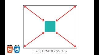 How to center a div within another div using HTML and CSS [upl. by Tami]