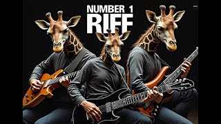 Number 1 Guitar Riff Super Fun and EASY to play [upl. by Lletnom]