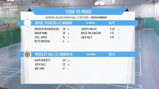 Royal Tuskers CC Indoor v Mossley Hill CC Indoor B [upl. by Stefano774]