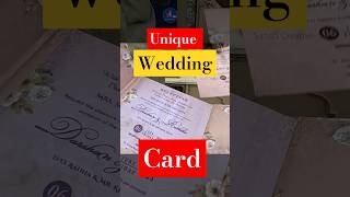 Unique wedding card collection  card manufacturing  Wedding card  wholesale card market Kolkata [upl. by Dlorej]