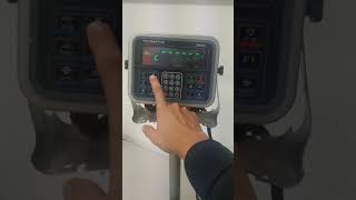 Calibración a ZERO 0 báscula Avery Weigh Tronix zm303 [upl. by Philipines]