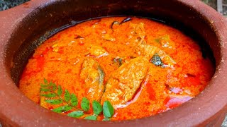 തേങ്ങ അരച്ച മീൻ കറിThenga Aracha Meen Curry  Restaurant style neymeen coconut fish curry [upl. by Atirac]