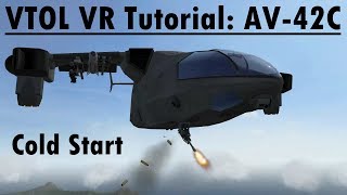 VTOL VR Tutorial Nuggets AV42C Cold Start [upl. by Ontina]