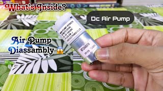 Whats Inside a 6v Dc air Pump  Fish tank Air Pump  Air Pump For Fish Tank [upl. by Naniac988]